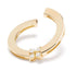 18kt yellow gold diamond Love in Verona earrings